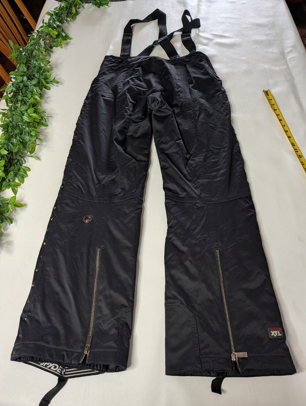 Spyder Studded XTL Snow Bibs Women's Size 12 - Picture 8 of 14